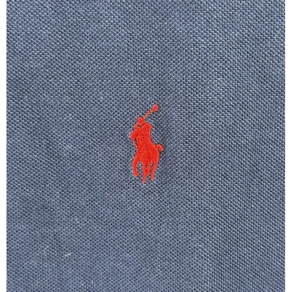 Polo Ralph Lauren Short Sleeve Cotton Polo Navy Blue Men's 2XL